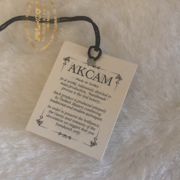 Silver Starburst AKCAM Turkish Glass Bowls - Picture 4 of 4